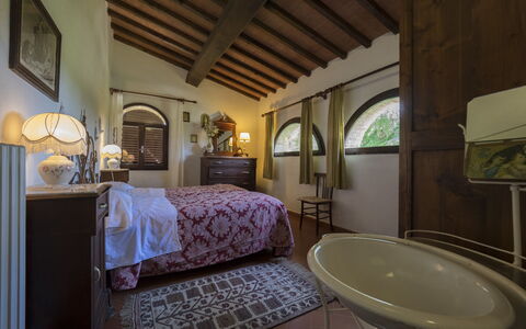 Feriebolig Cornocchio 3: soveværelse