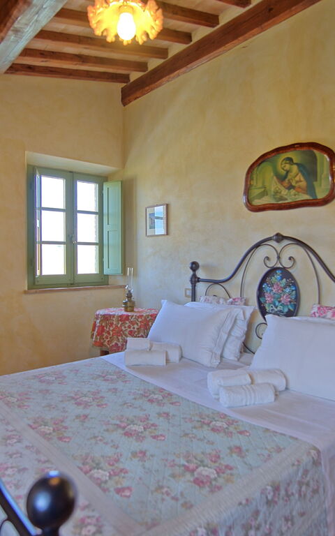 Castelmuzio: soveværelse