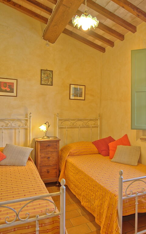 Castelmuzio: soveværelse