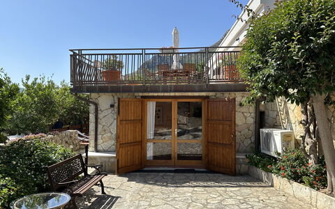 Feriebolig Castellammare 2: Altan / terrasse / gårdhave