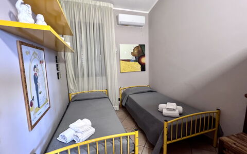 Feriebolig Castellammare 3: soveværelse