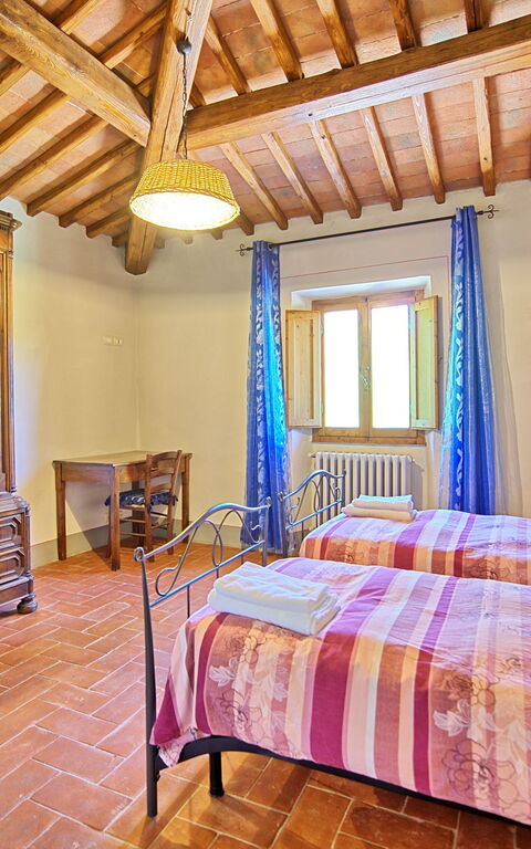 Casa Scopeti: soveværelse