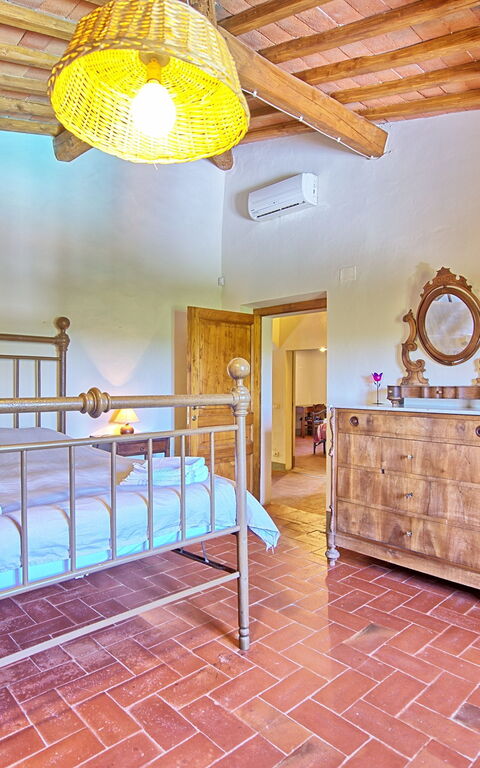 Casa Scopeti: soveværelse