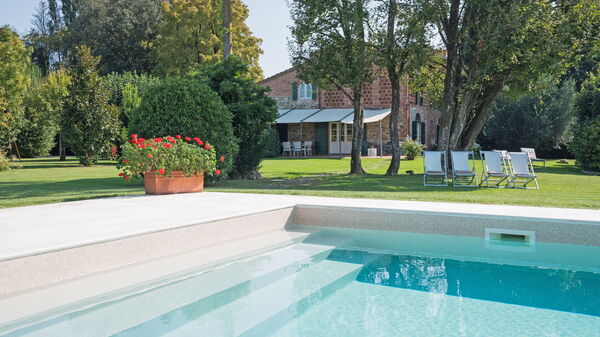Villa Fontine: pool, Udendørs