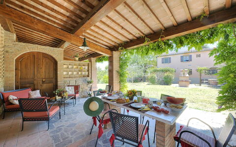 Feriebolig Montelopio 6: Altan / terrasse / gårdhave