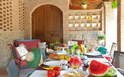 Feriebolig Montelopio 6: Altan / terrasse / gårdhave