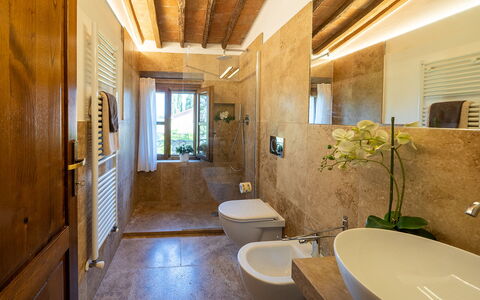 Feriebolig Montelopio 8: Badeværelse