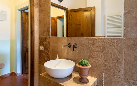 Feriebolig Montelopio 4: Badeværelse, Værelsesoplysninger