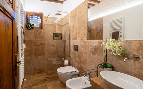 Feriebolig Montelopio 2: Badeværelse