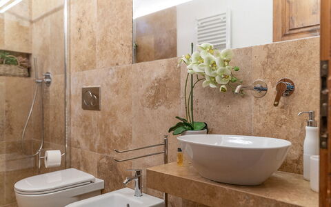 Feriebolig Montelopio 2: Badeværelse