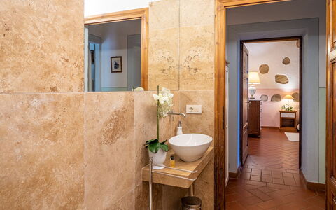 Feriebolig Montelopio 2: Badeværelse, Værelsesoplysninger