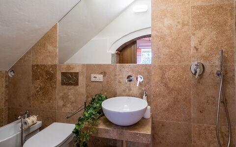 Feriebolig Montelopio 3: Badeværelse, Værelsesoplysninger