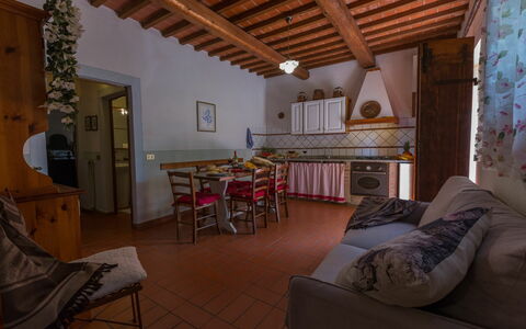 Feriebolig Montelopio 3: Frokostlokale, Køkken, Stue