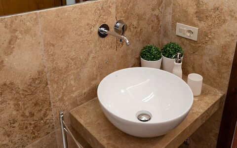 Feriebolig Montelopio 7: Badeværelse, Værelsesoplysninger