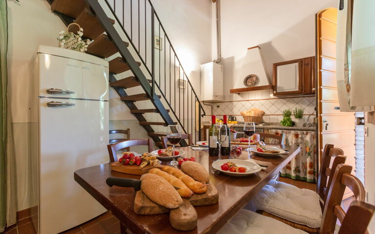 Feriebolig Montelopio 5: Frokostlokale, Køkken, Stue