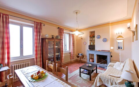 Feriebolig Santo Agostino Dream: Frokostlokale, Stue