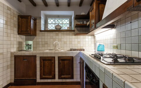 Feriebolig Villa Vittoria: Køkken