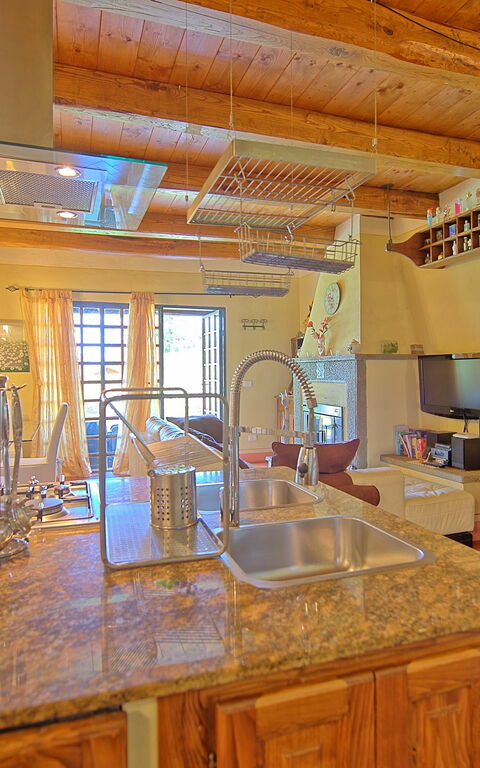 Villa Margherita: Frokostlokale, Køkken, Stue