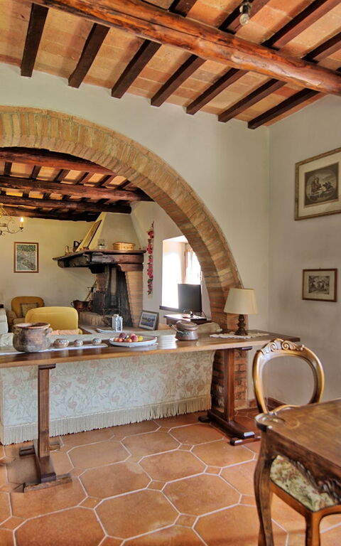 Casale Giulio: Frokostlokale, Stue