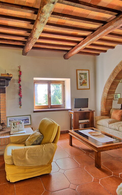 Casale Giulio: Frokostlokale, Stue