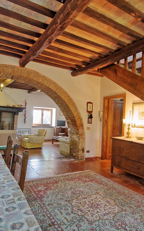 Casale Giulio: Frokostlokale, Stue