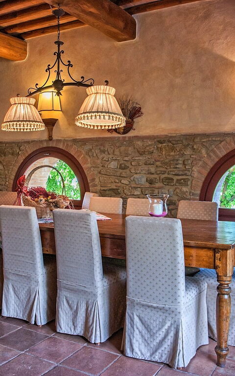 Villa Petrognano: Frokostlokale