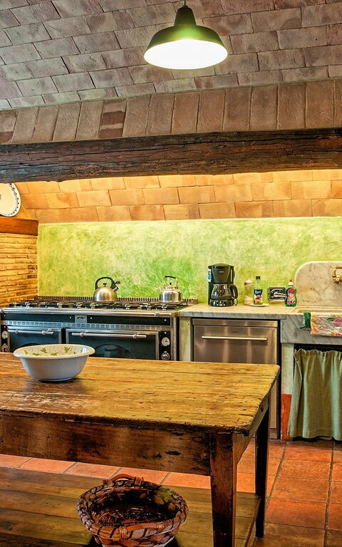 Villa Petrognano: Køkken