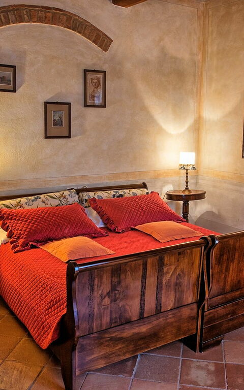 Villa Petrognano: soveværelse