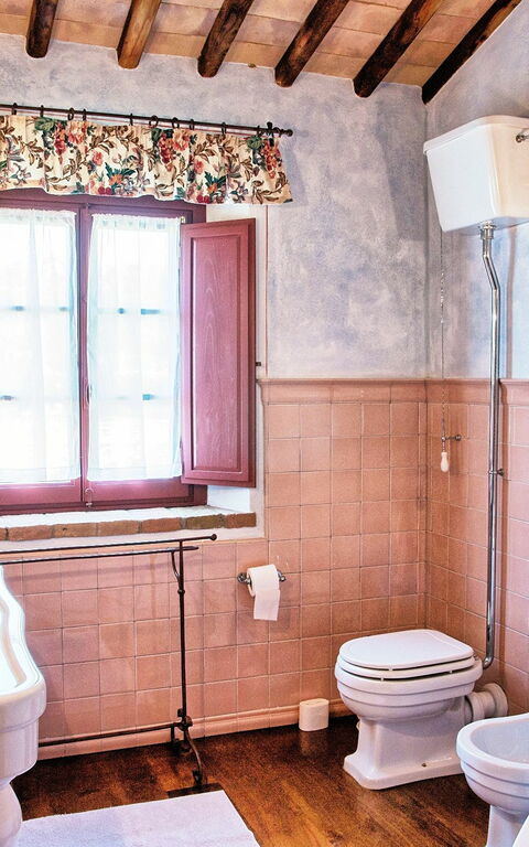 Villa Petrognano: Badeværelse