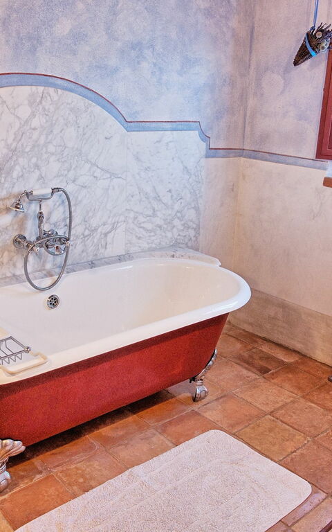 Villa Petrognano: Badeværelse