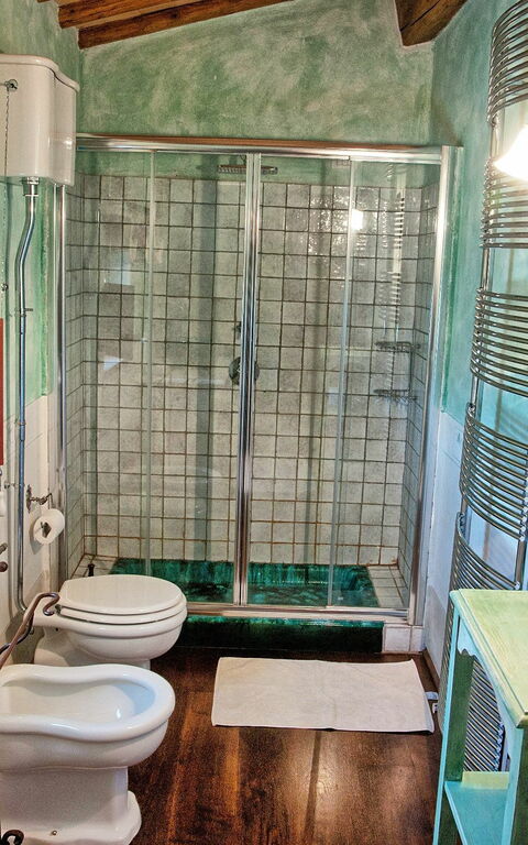 Villa Petrognano: Badeværelse