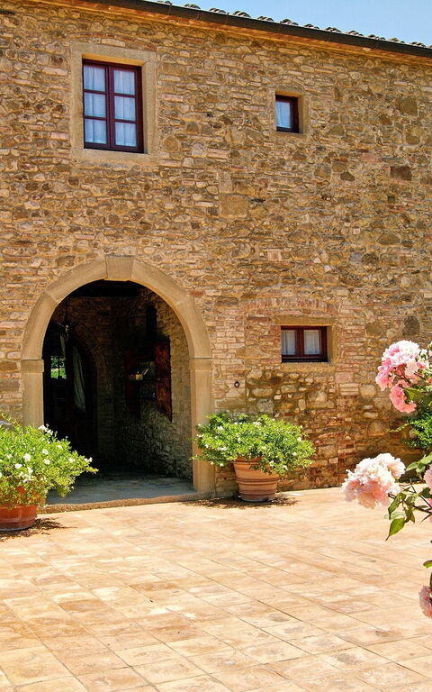 Villa Petrognano: Altan / terrasse / gårdhave, Udendørs