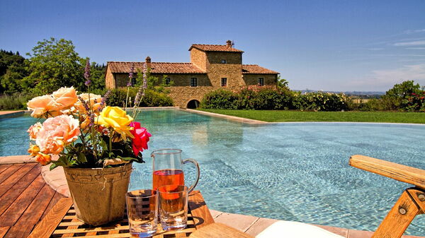 Villa Petrognano: pool