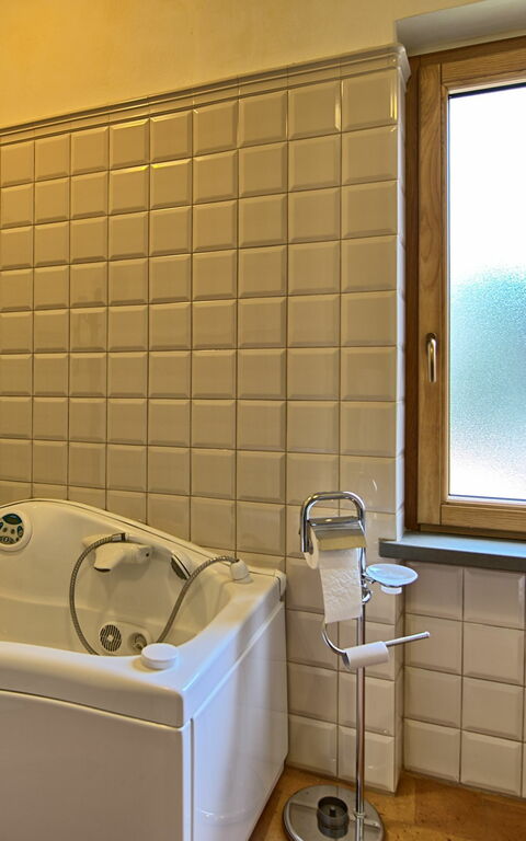 Villa Contessa: Badeværelse, boblebad