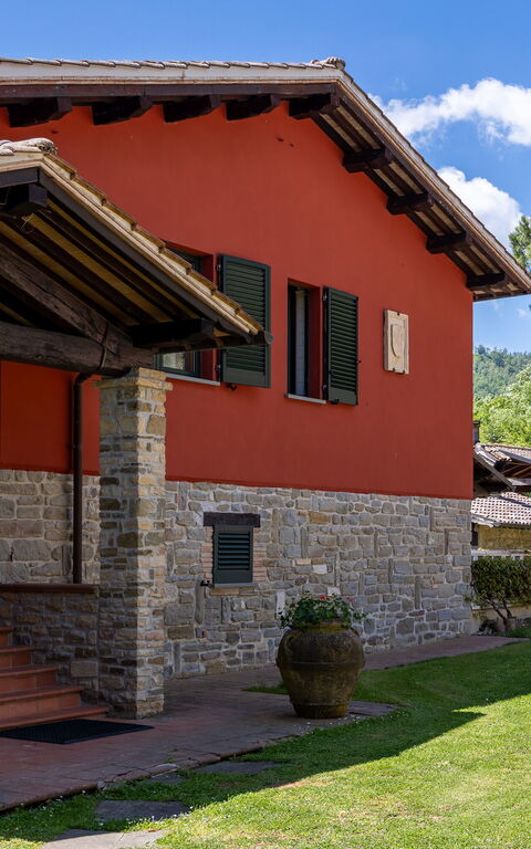 Villa Contessa: Have, Udendørs, Udvendige