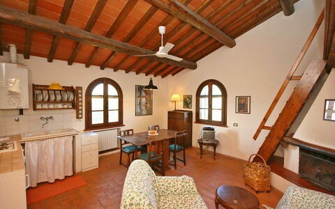 Feriebolig La Selva 5: Køkken, Stue