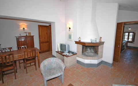 Feriebolig Fornacino 2: Frokostlokale, Køkken, Stue