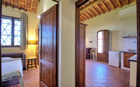 Feriebolig Fornacino 1: Køkken, Stue