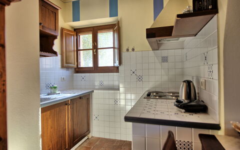 Feriebolig Fornacino 4: Frokostlokale, Køkken, Stue