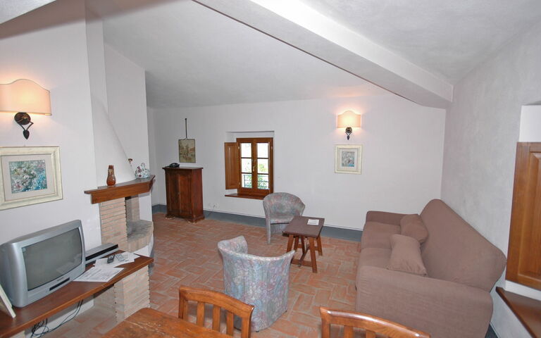 Feriebolig Fornacino 2: Frokostlokale, Køkken, Stue