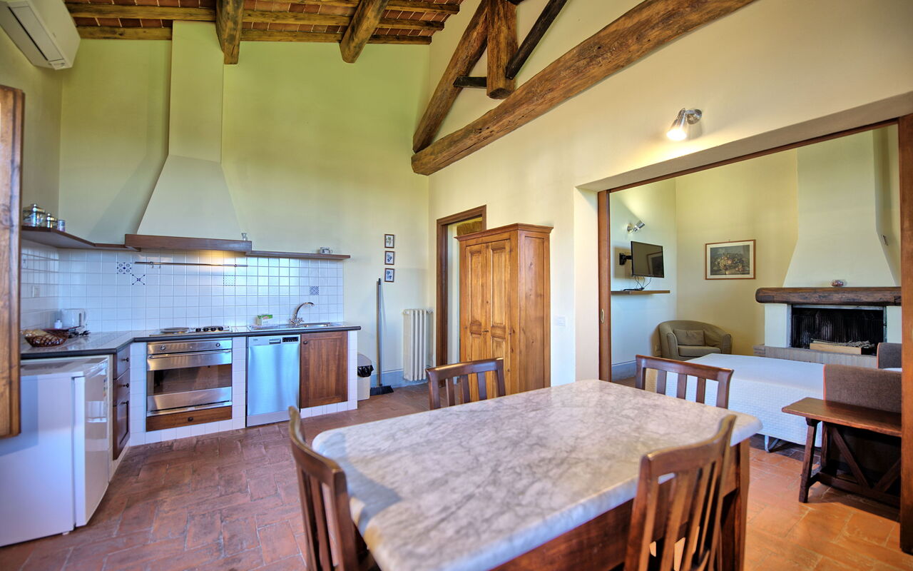 Feriebolig Fornacino 1: Frokostlokale, Køkken