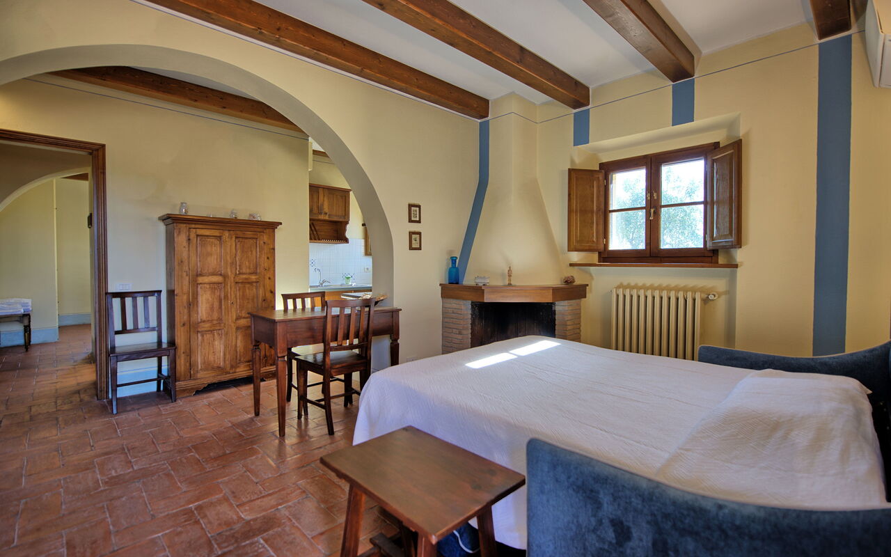 Feriebolig Fornacino 4: Frokostlokale, Køkken, Stue