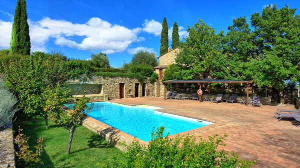 Brunello: pool, Udendørs