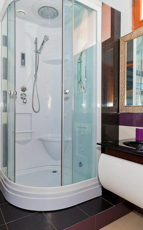 Villa Erice: Badeværelse