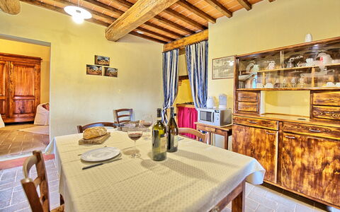 Feriebolig Orietta 2: Frokostlokale, Stue