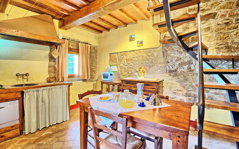 Feriebolig Orietta 3: Køkken, Stue