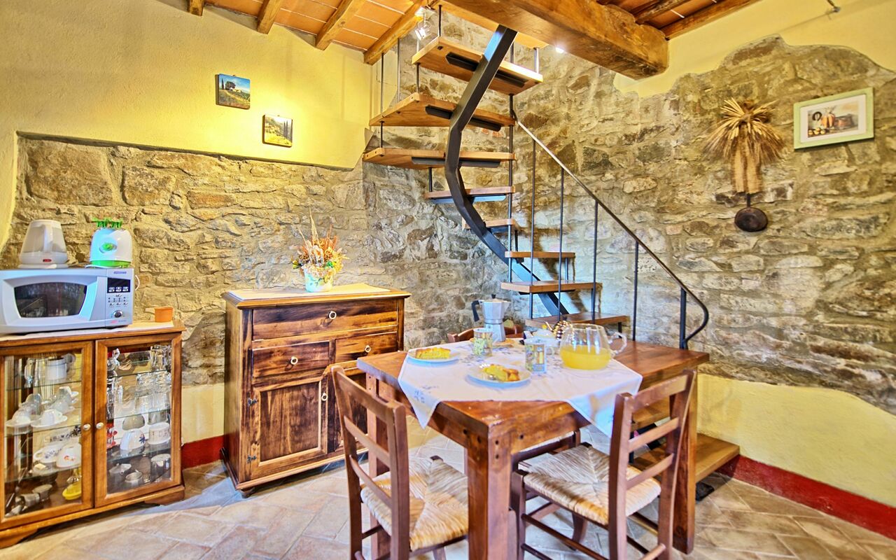 Feriebolig Orietta 3: Køkken, Stue