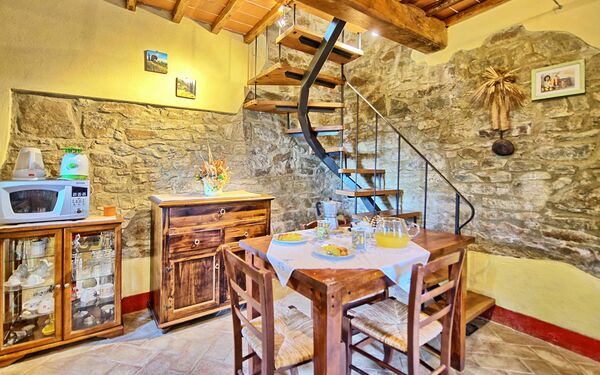 Feriebolig Orietta 3: Køkken, Stue