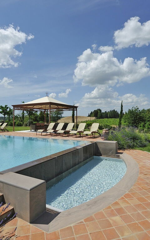 Villa Insoglio: Have, pool, Udendørs