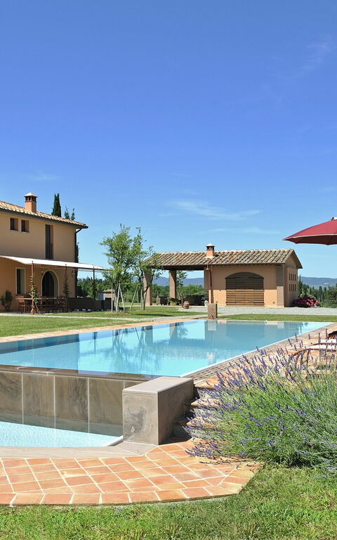 Villa Insoglio: pool, Udendørs